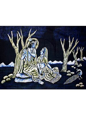 Radha Krishna at the Banks of the Yamuna