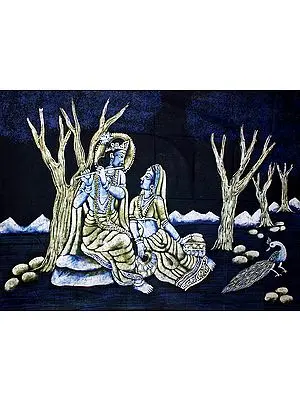 Radha Krishna at the Banks of the Yamuna