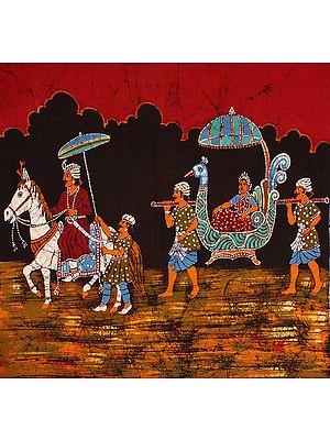 A Medieval Procession of Nobility