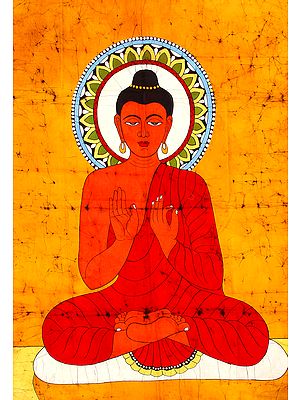 Buddha in the Dharmachakra Mudra