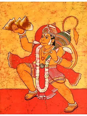 Hanuman Fetches A Mound Of Sanjeevani