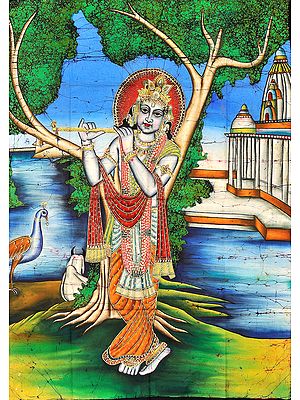 Krishna Playing Flute