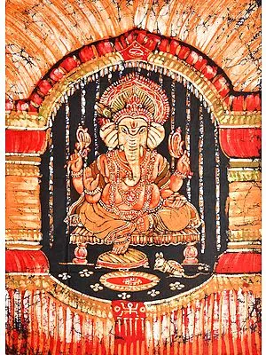 Enthroned Ganesha
