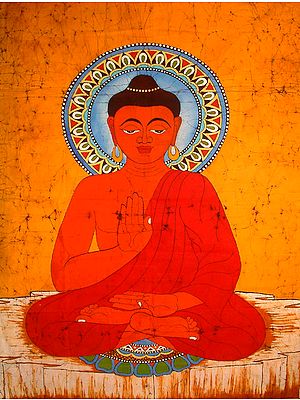 Buddha in the Abhaya Mudra