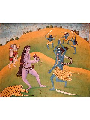 Dance of Shiva and Kali