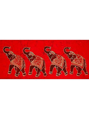 Decorated Elephants