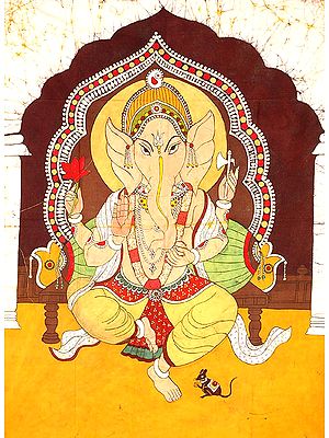Enthroned Ganesha