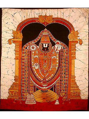 Lord Venkateshwara at Tirupati