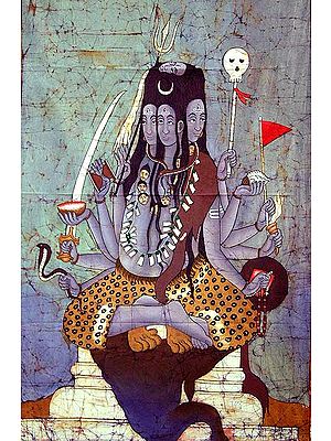 Panchanana or Five-Headed Shiva