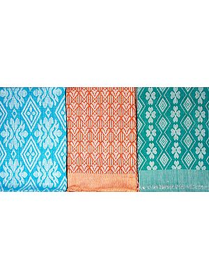 Lot of Three Single-Bed Bedspreads from Coimbatore