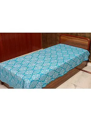 Robin-Egg Single-Bed Bedspread from Coimbatore