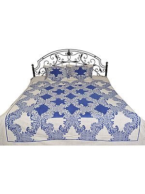 Bedsheet from Pilkhuwa with Floral Print