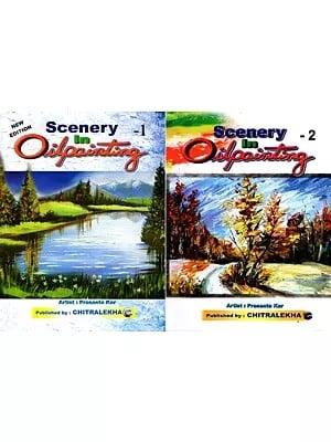 Scenery in Oilpainting (Set of 2 Books)