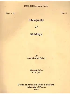 Bibliography of Samkhya (An Old and Rare Book)