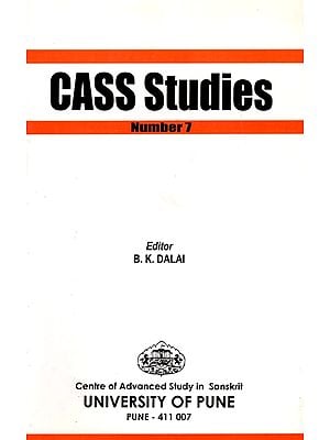 Cass Studies, Number 7 Including Articles on Tradition in Hindu Thought and Holistic Nature of Sraddha (An Old and Rare Book)