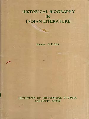 Historical Biography in Indian Literature (An Old and Rare Book)