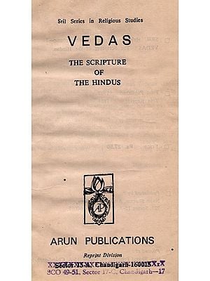 Vedas- The Scripture of The Hindus (An Old and Rare Book)