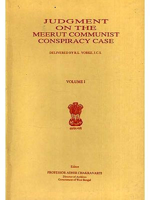 Judgment on the Meerut Communist Conspiracy Case (Vol-1)