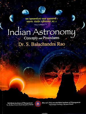 Indian Astronomy- Concepts and Procedures