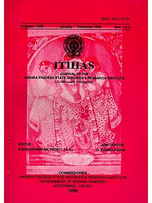 Itihas: Including Articles on Economic Life of Orissa Under the Hindu Empire and Kakatiyas