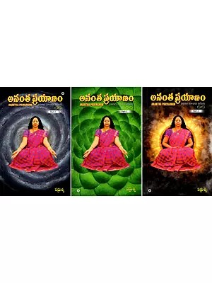 అనంత ప్రయాణం- Anantha Prayanam- Journey Towards Infinity in Telugu (Set of 3 Volumes)