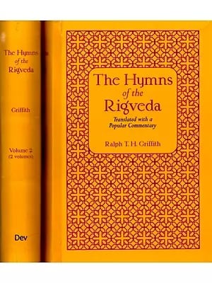 The Hymns of the Rigveda: Translated with a Popular Commentary (Set of 2 Volumes)