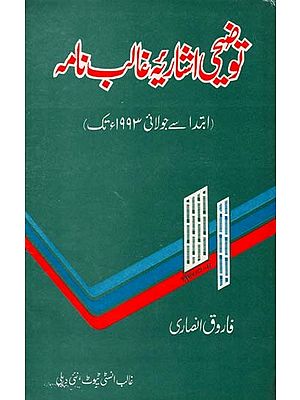 توضیحی اشاریہ غالب نامه ابتدا   سے جولائی ۱۹۹۳ء تک- Descriptive Index of Ghalib Nama from Beginning to July 1993 (An Old and Rare Book Urdu)