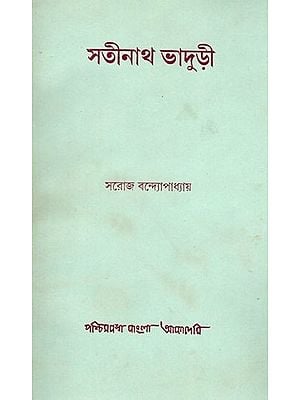 সতীনাথ ভাদুড়ী- Satinath Bhaduri in Bengali (An Old and Rare Book)