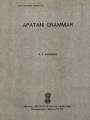 Apatani Grammar (An Old and Rare Book)