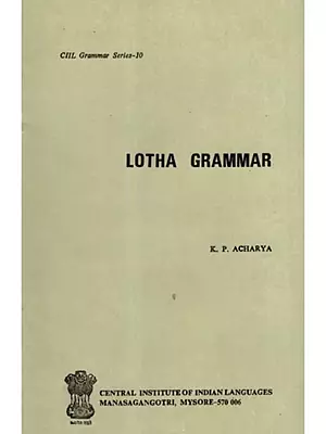 Lotha Grammar (An Old and Rare Book)