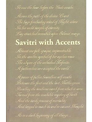 Savitri with Accents