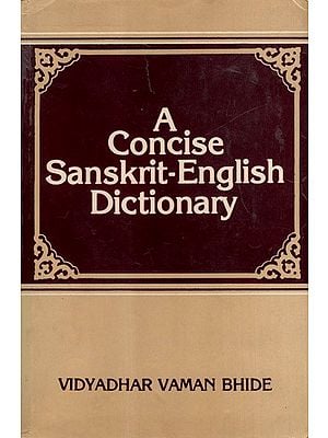 A Concise Sanskrit-English Dictionary