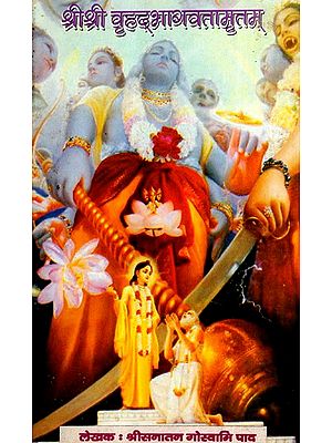 श्रीश्री वृहद्‌भागवतामृतम्: Sri Sri Vrihad Bhagavata Amritam (An Old and Rare Book)