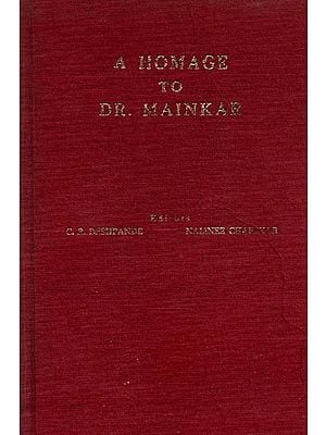 A Homage to Dr. Mainkar: A Glimpse Into the Research Work Done Under His Guidance (An Old and Rare Book)