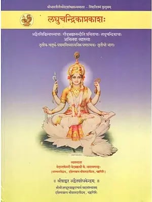लघुचन्द्रिकाप्रकाशः Laghu Chandrika Prakasha (Volume-3)