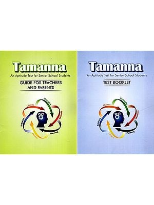 Tamanna: An Aptitude Test for Senior School Students- Guide for Teachers and Parents (Set of 2 Books)