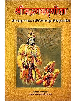 श्रीमद्भगवद्गीता: Srimad Bhagavad Gita (The Hindi Translation of Sankarabhasya and Anandagiri Vyakhya)