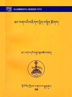 ཐང་སག་པའི་འཇིགས་བྱེད་བསྐྱེད་རྫོགས།: The Terror of the Blood is Complete (Tibetan)