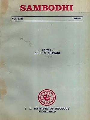 Sambodhi with Detachment and Liberation in Indian Philosophy and Its Impact on Modern Times and Philosophy of Language-An Indian Perspective, Vol. XVII, 1990-91 (An Old and Rare Book)
