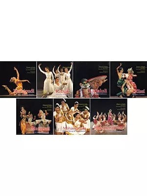 Dances of India: Kuchipudi, Kathak, Kathakali, Odissi, Manipuri, Mohiniyattam, Bharatnatyam (Set of 7 Books)