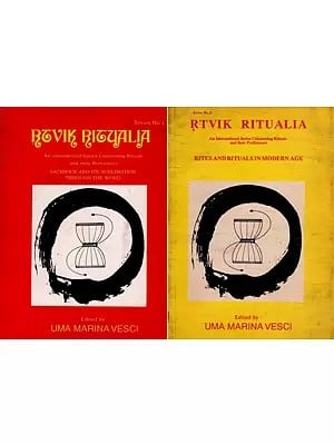 Rtvik Ritualia- An International Series Concerning Rituals and Their Performers: Set of 2 Volumes (Only 1 Copy Available, An Old and Rare Book)