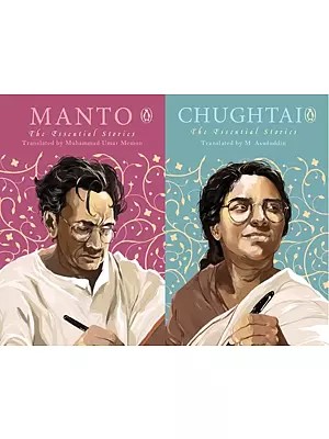 Manto and Chughtai (The Essential Stories) Two Sided Book