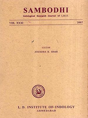 Sambodhi with Sanskrit, Women, Sudras and Mlecchas and Sarasvati and Sarasvatas (People on Her Bank), Vol. XXXI, 2007