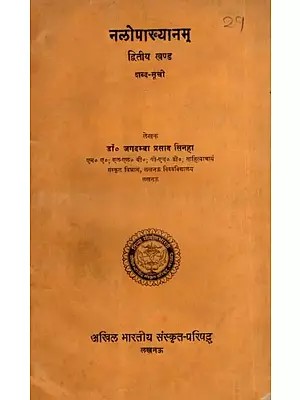 नलोपाख्यानम्: Nalopakhyanam- Word List, Vol-2 (An Old and Rare Book)