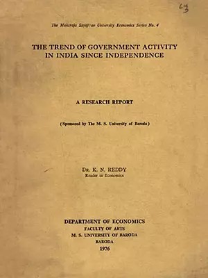 The Trend of Government Activity in India Since Independence- A Research Report (An Old and Rare Book) Only 1 Quantity Available
