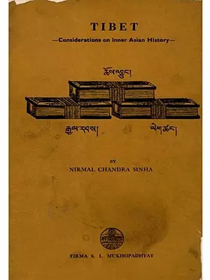 Tibet Considerations on Inner Asian History (An Old and Rare Book)