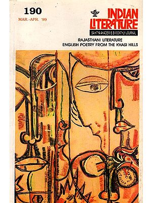 Indian Literature- Sahitya Akademi's Bi-Monthly Journal Rajasthani Literature English Poetry from The Khasi Hills No.190 Mar-Apr,1999 (Vol.XLIII No.2) (An Old and Rare Book)