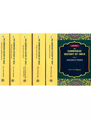 The Cambridge History of India (Set of 6 Volumes)