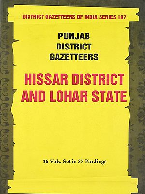 Hissar District and Lohar State 1904- Punjab District Gazetteers (36 Volumes in 37 Bindings- Vol 11)