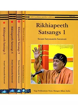 Rikhiapeeth Satsangs (Set of 5 Volumes)